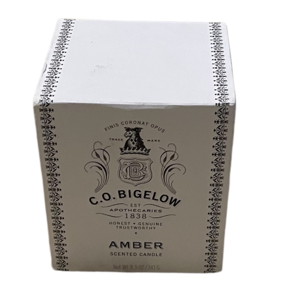 C.O.BIGELOW COZINESS AMBER SCENTED CANDLE‎ 8.5 Oz HEALING AROMATHERAPY